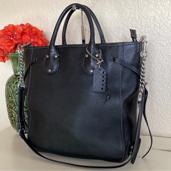 🔥 RARE Coach Tatum Play 30 Tall Leather Tote - Picture 13 of 13